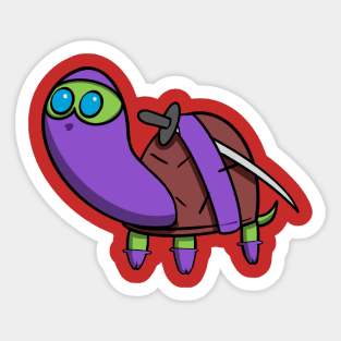 Turtle #2 Ninja Sticker